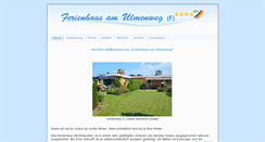Desktop Screenshot of ferienhaus-am-ulmenweg.de